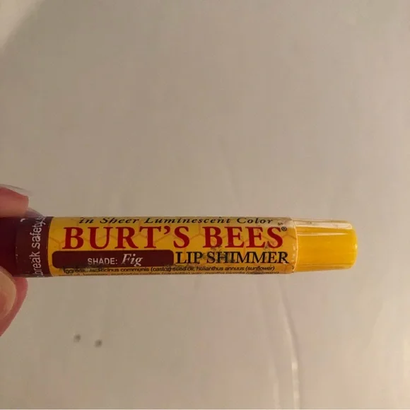 BURT’S BEES Bundle of 3 Unopened Lip Shimmer LIP BALM - Picture 5 of 8